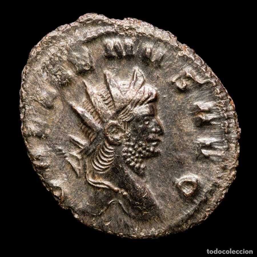 Monedas Imperio romano: Galieno, AE Antoniniano. Roma 265/267 AD, MARTI PACIFERO /A (364)