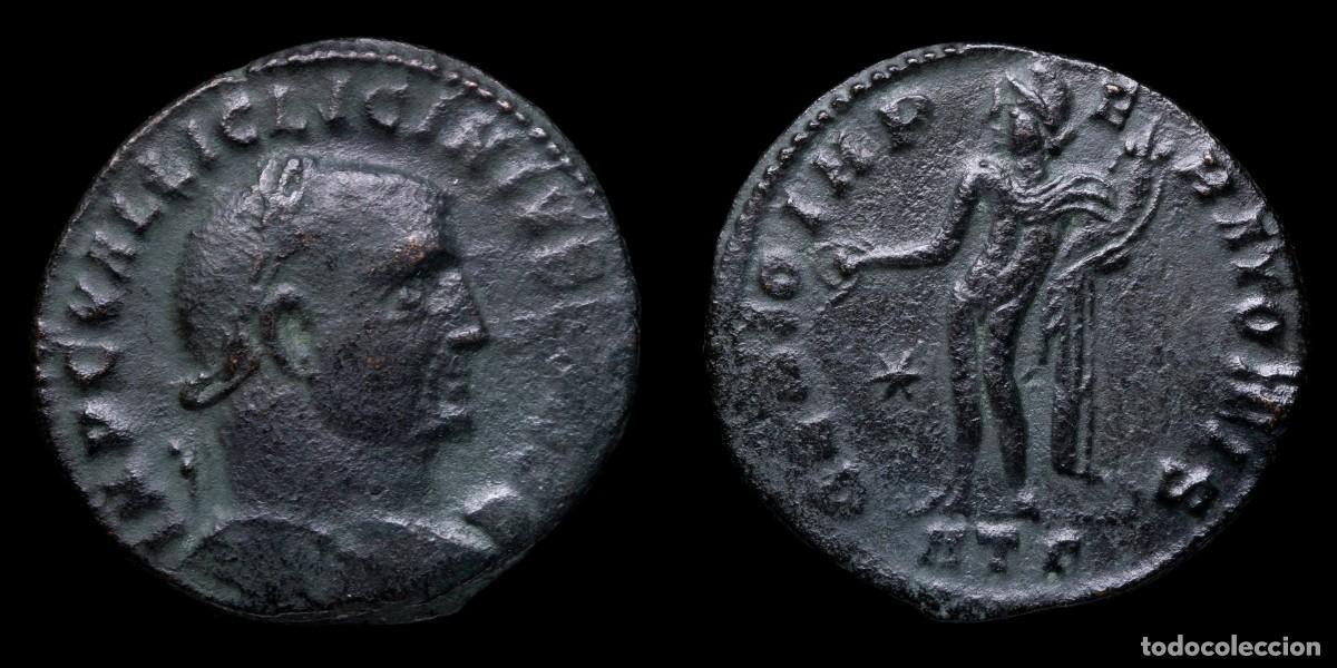 Monedas Imperio romano: Licinius I Follis - GENIO IMPERATORIS, Heraclea - 25 mm / 6,01 gr.