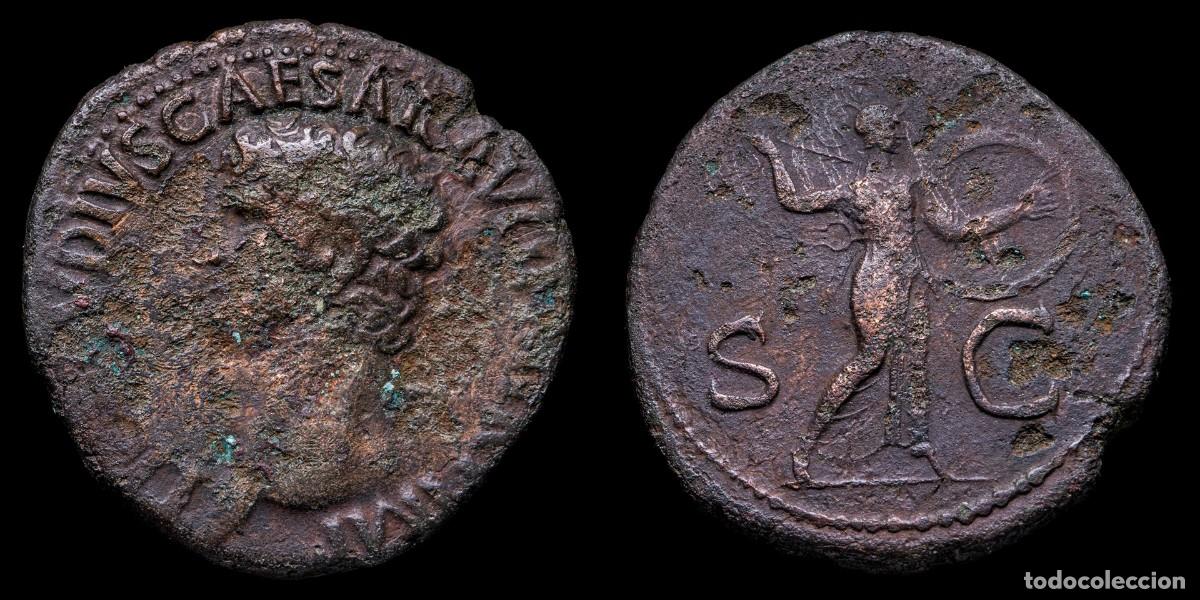 Monedas Imperio romano: Claudius As - MINERVA SC - 29 mm / 12,70 gr.
