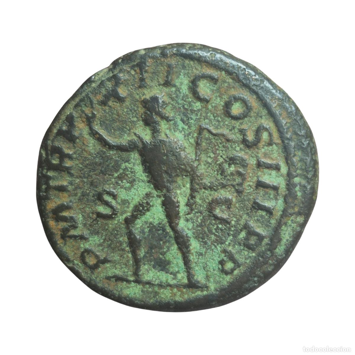 Monedas Imperio romano: NT/ AS ALEJANDRO SEVERO REV. SOL ESCASA (A1357) - Foto 2