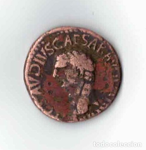 Monedas Imperio romano: AS BRONCE IMPERIO ROMANO - CLAUDIO I