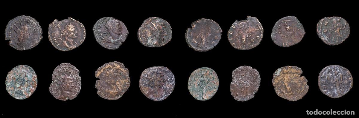 Monedas Imperio romano: Roman Empire, Lot of 8 Antoninianus Claudius II.