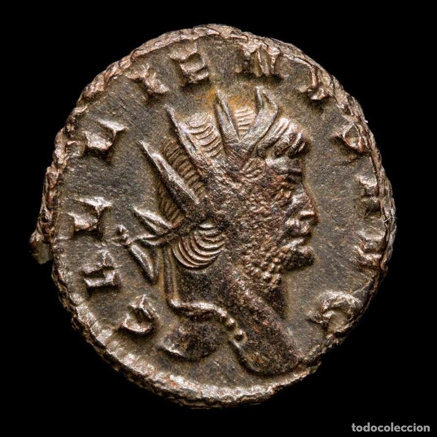 Monedas Imperio romano: Galieno, AE Antoniniano. Roma 265/267 AD, MARTI PACIFERO /A (365)