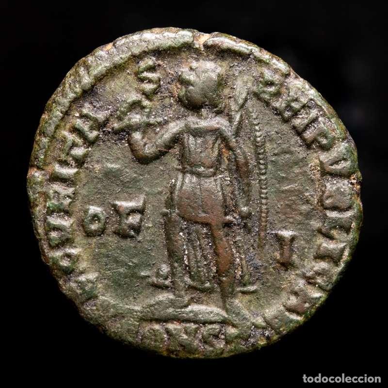 Monedas Imperio romano: Valente - Centenional - SECVRITAS REI PVBLICAE / OF - I / CONS&Gamma;