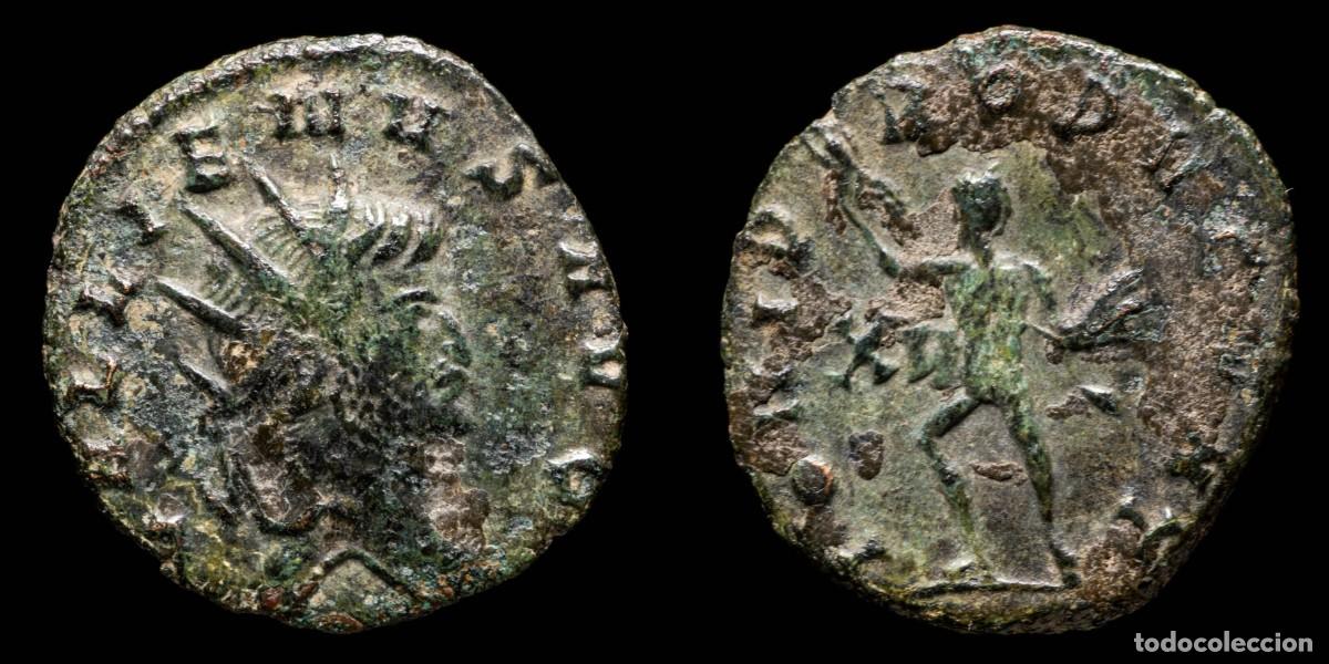 Monedas Imperio romano: Gallienus Antoninianus - IOVI PROPVGNAT - 19 mm / 2.52 gr.