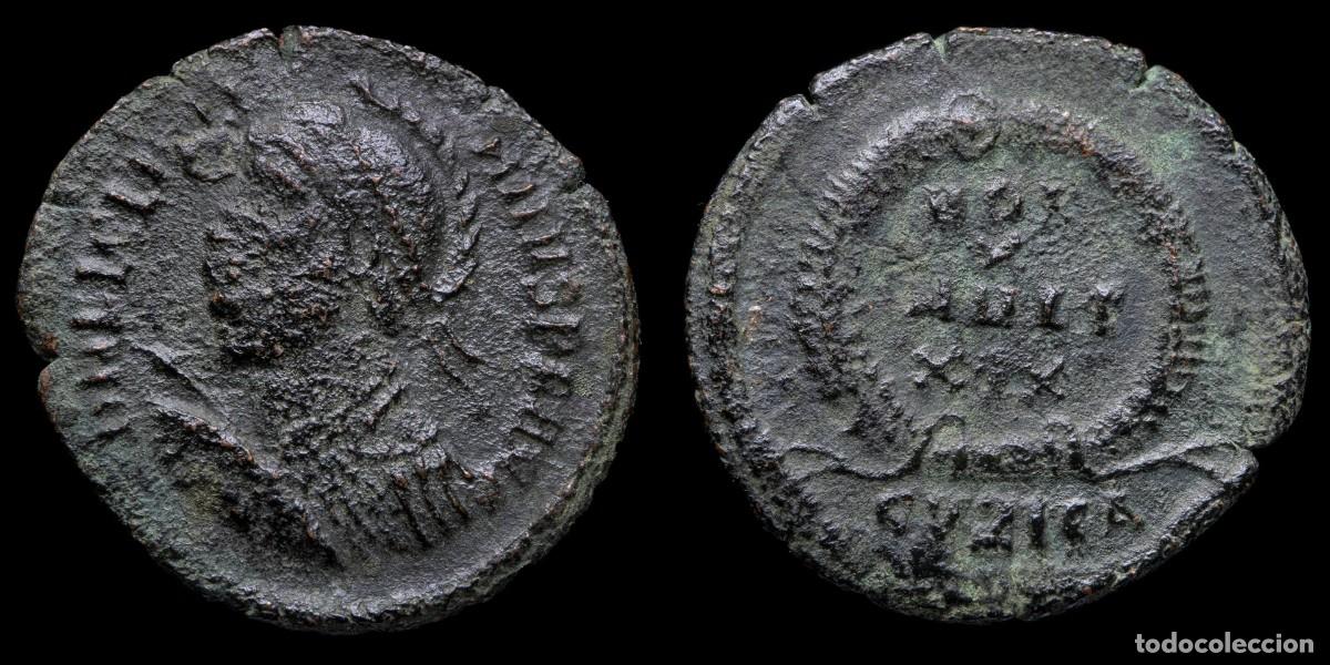 Monedas Imperio romano: Julian II Follis - VOT X MVLT XX, Cizycus - 21 mm / 2,60 gr.