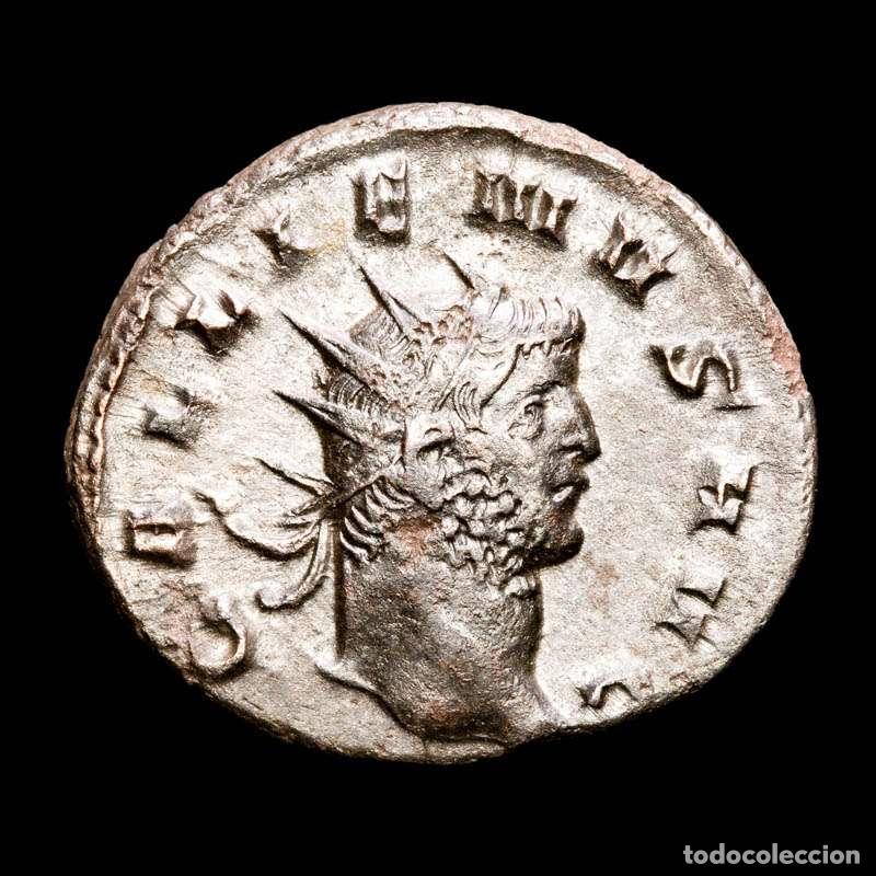 Monedas Imperio romano: Imperio Romano - Galieno. Antoniniano. Mediolanum. DIANA FELIX.