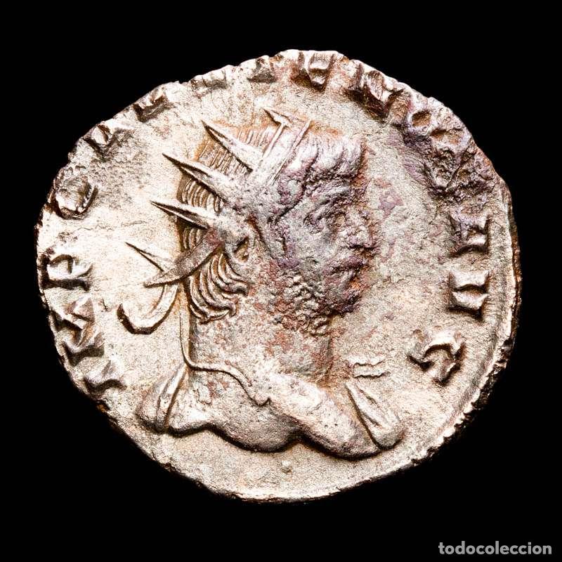 Monedas Imperio romano: Galieno 253-268 A.D. Antoniniano. Mediolanum. PIETAS AVG / P
