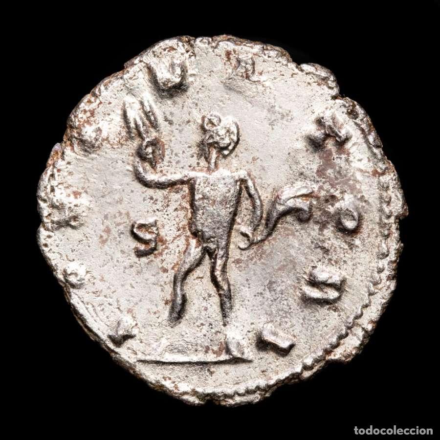 Monedas Imperio romano: Galieno (253-268 d.C.). Antoniniano. Roma. IOVI STATORI - S