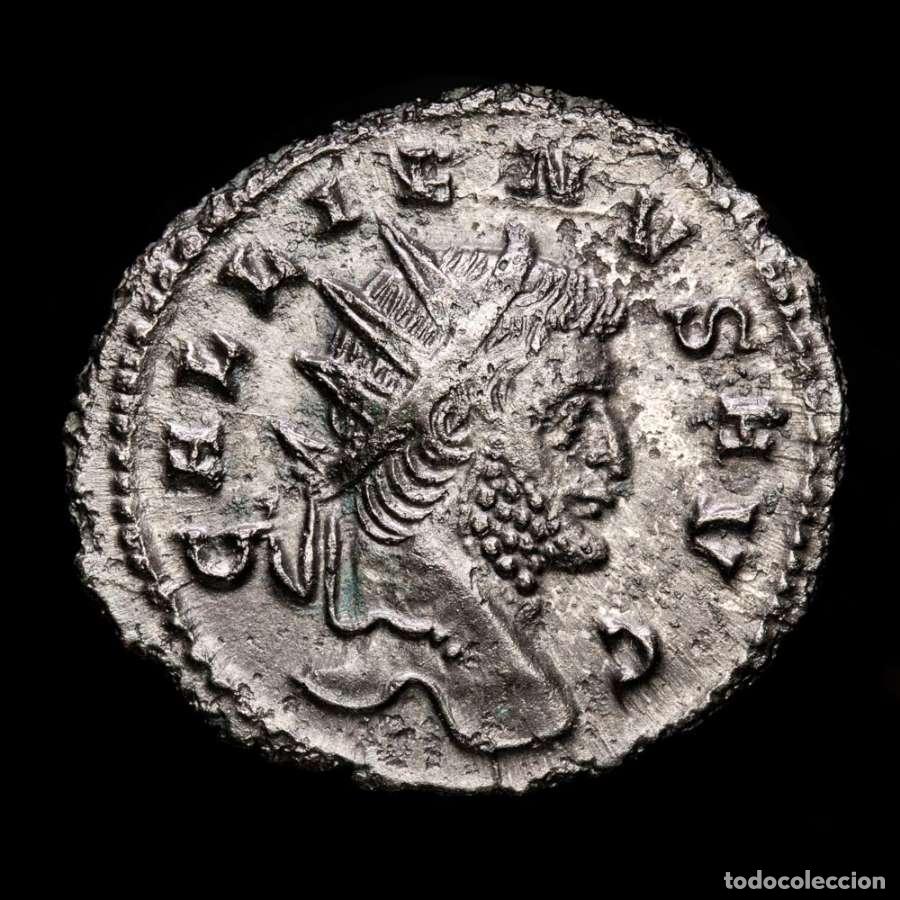 Monedas Imperio romano: Galieno (253-268 d.C.) Antoniniano. Roma, MARTI PACIFERO A Marte