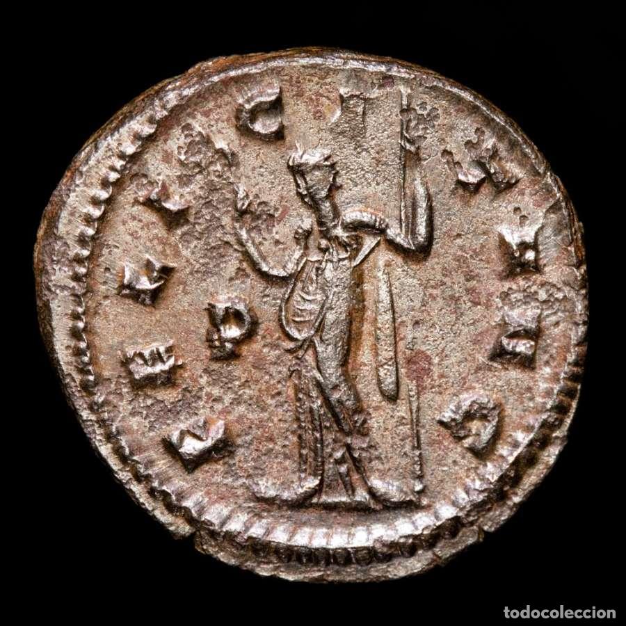 Monedas Imperio romano: Gallieno (253-268), antoniniano. Mil&aacute;n. FELICIT AVG P Rara