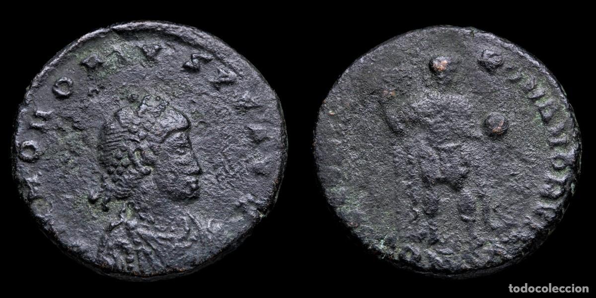 Monedas Imperio romano: Honorius Maiorina - GLORIA ROMANORVM, Constantinople - 20 mm / 4,82 gr.