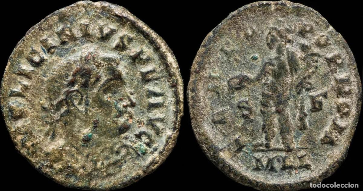 Monedas Imperio romano: Licinius I - GENIO POP ROM, London - 21 mm / 3.55 gr