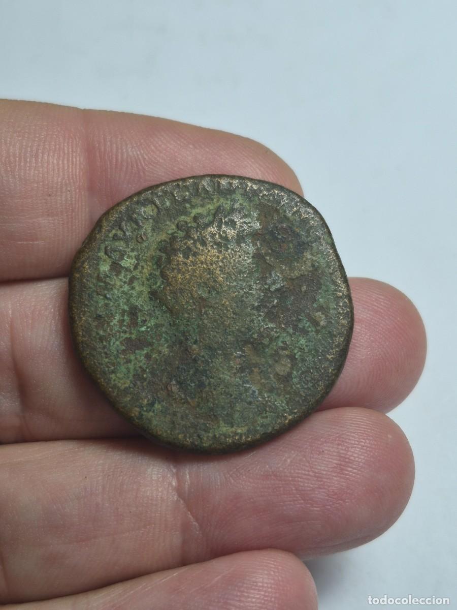Monedas Imperio romano: NT / SESTERCIO MARCO AURELIO BUEN MODULO 24,38 GRS (A1289)