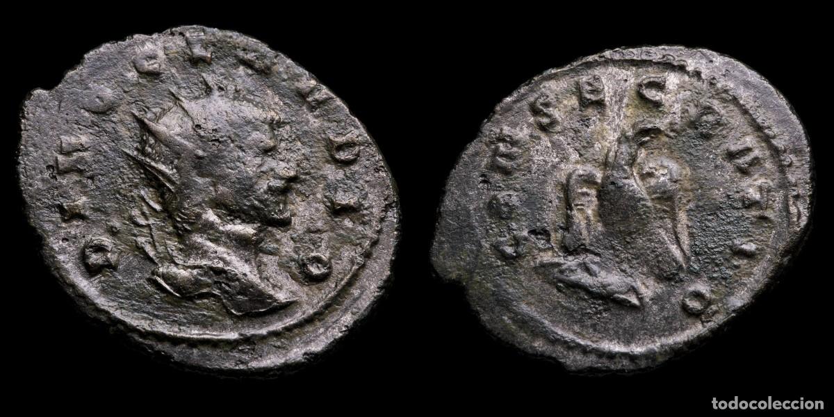 Monedas Imperio romano: Claudius II Antoninianus - CONSECRATIO - 24 mm / 2,65 gr.