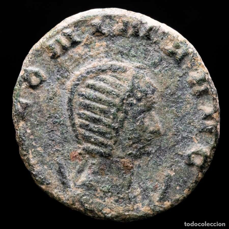 Monedas Imperio romano: Salonina 254-268 d.C. AE antoniniano, Roma. IVNO CONSERVAT (3130)