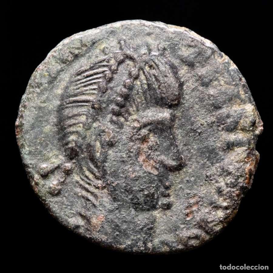 Monedas Imperio romano: Imitacion Barbara de Constancio II - Jinete caido - (3161)