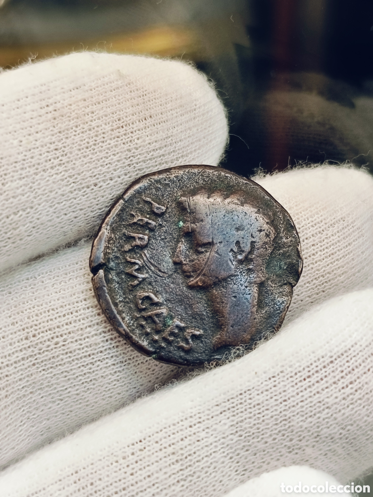 Monedas Imperio romano: AGUSTO . AS ULIA TRADUCTA
