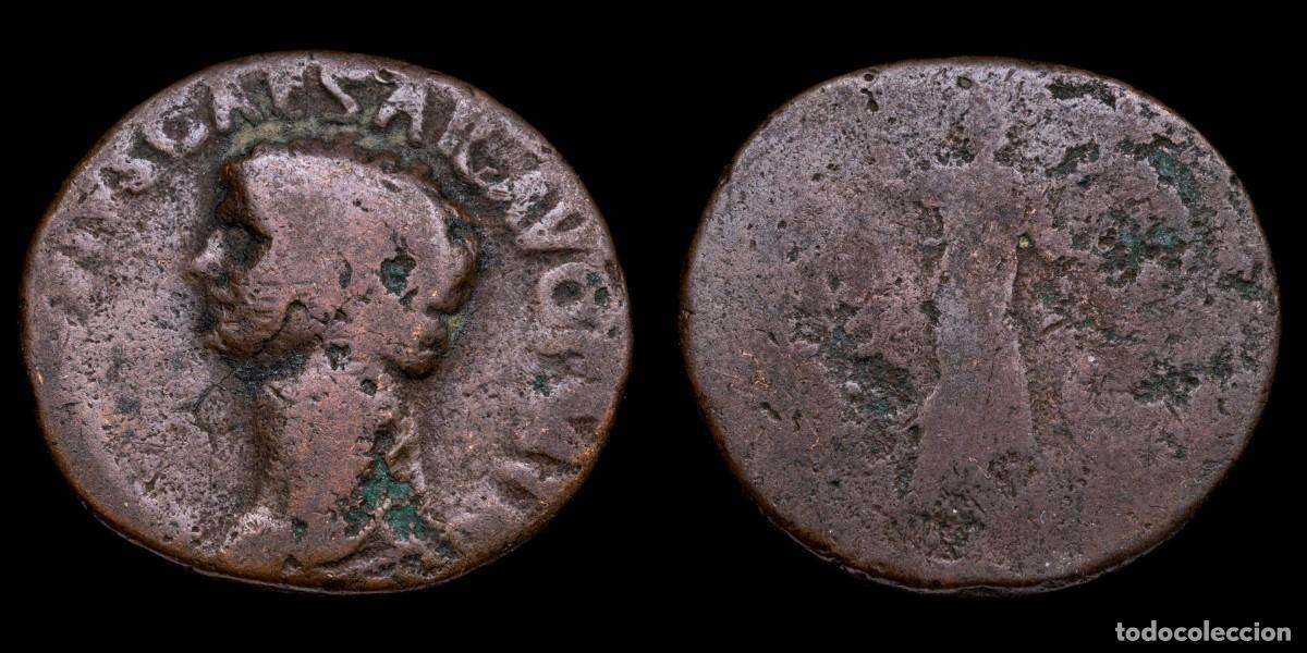 Monedas Imperio romano: Claudius As - MINERVA SC - 26 mm / 8,02 gr.