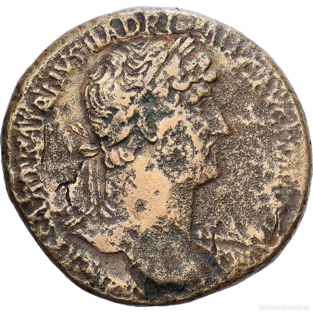 Monedas Imperio romano: [#139791] Roman Empire, Hadrian, Sestercio, 120-121, Rome, Bronce, BC+, RIC:454
