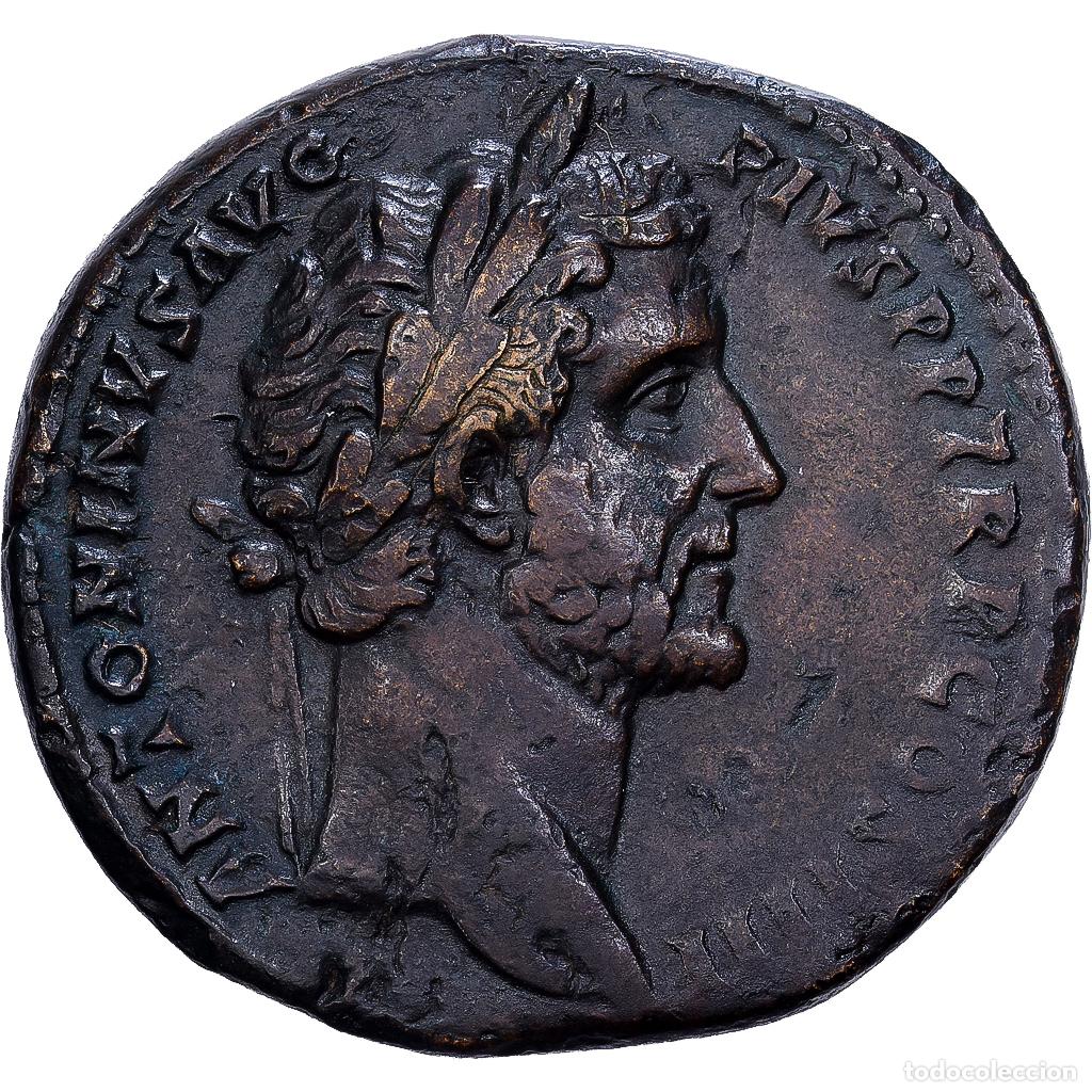 Monedas Imperio romano: [#139793] Roman Empire, Antonin le Pieux, Sestercio, 145-161, Rome, Bronce, MBC, RIC:770