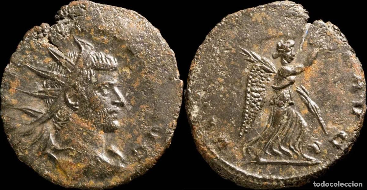 Monedas Imperio romano: Roman Empire Gallienus Antoninianus - VICTORIA AVG - 19 mm / 2.69 gr