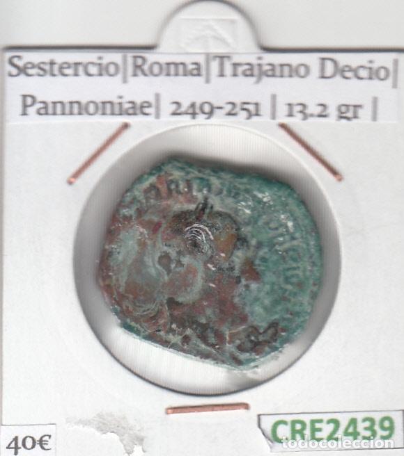Monedas Imperio romano: CRE2439 MONEDA ROMANA SESTERCIO VER DESCRIPCION EN FOTO