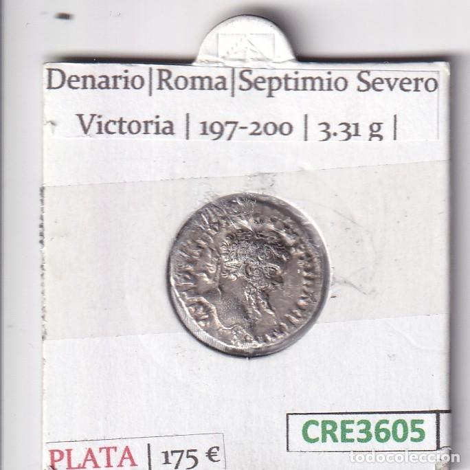 Monedas Imperio romano: CRE3605 MONEDA ROMANA DENARIO PLATA VER DESCRIPCION EN FOTO