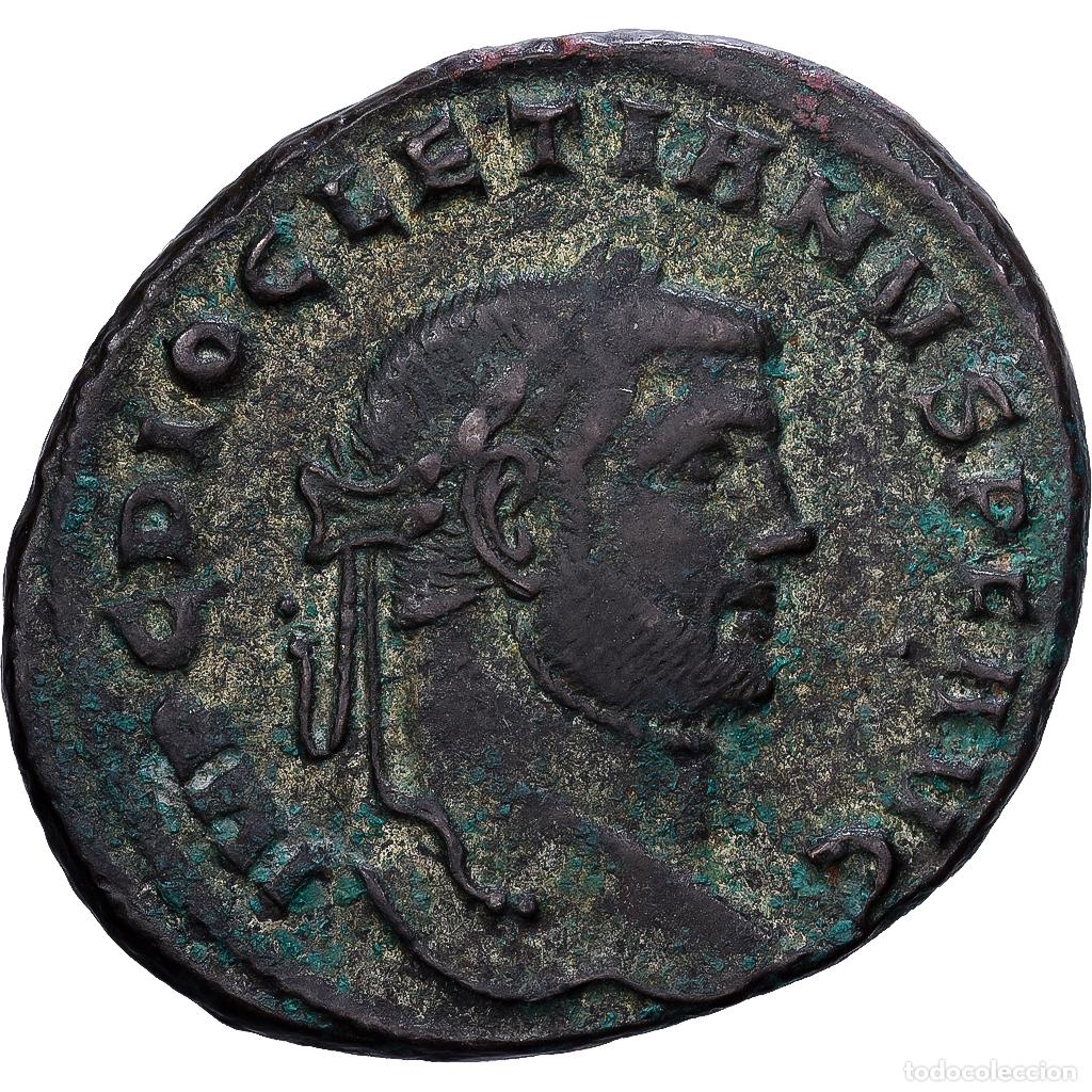 Monedas Imperio romano: [#139806] Roman Empire, Diocletian, &AElig; Unit, 295, Siscia, Bronce, BC+, RIC:85a