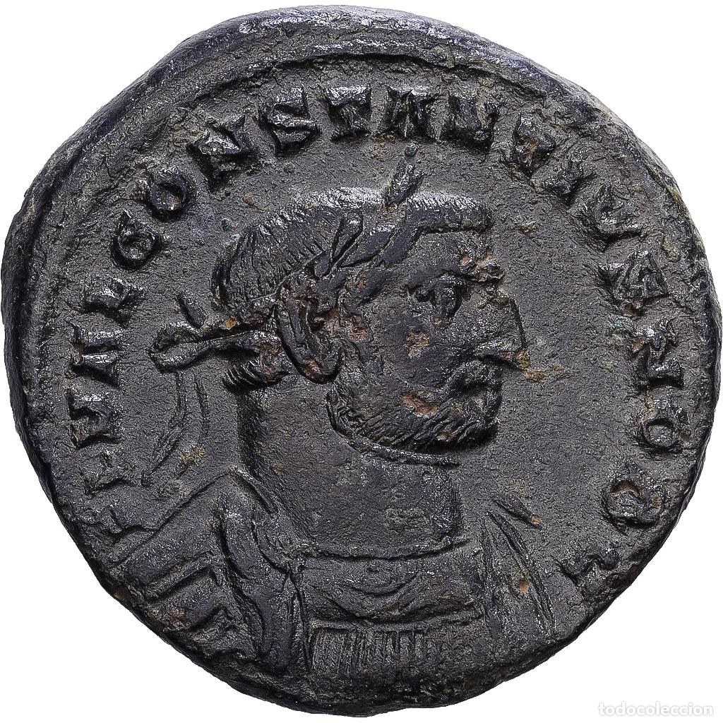 Monedas Imperio romano: [#139830] Roman Empire, Constantius Chlorus, &AElig; Unit, 300-305, Londinium, Bronce, MBC
