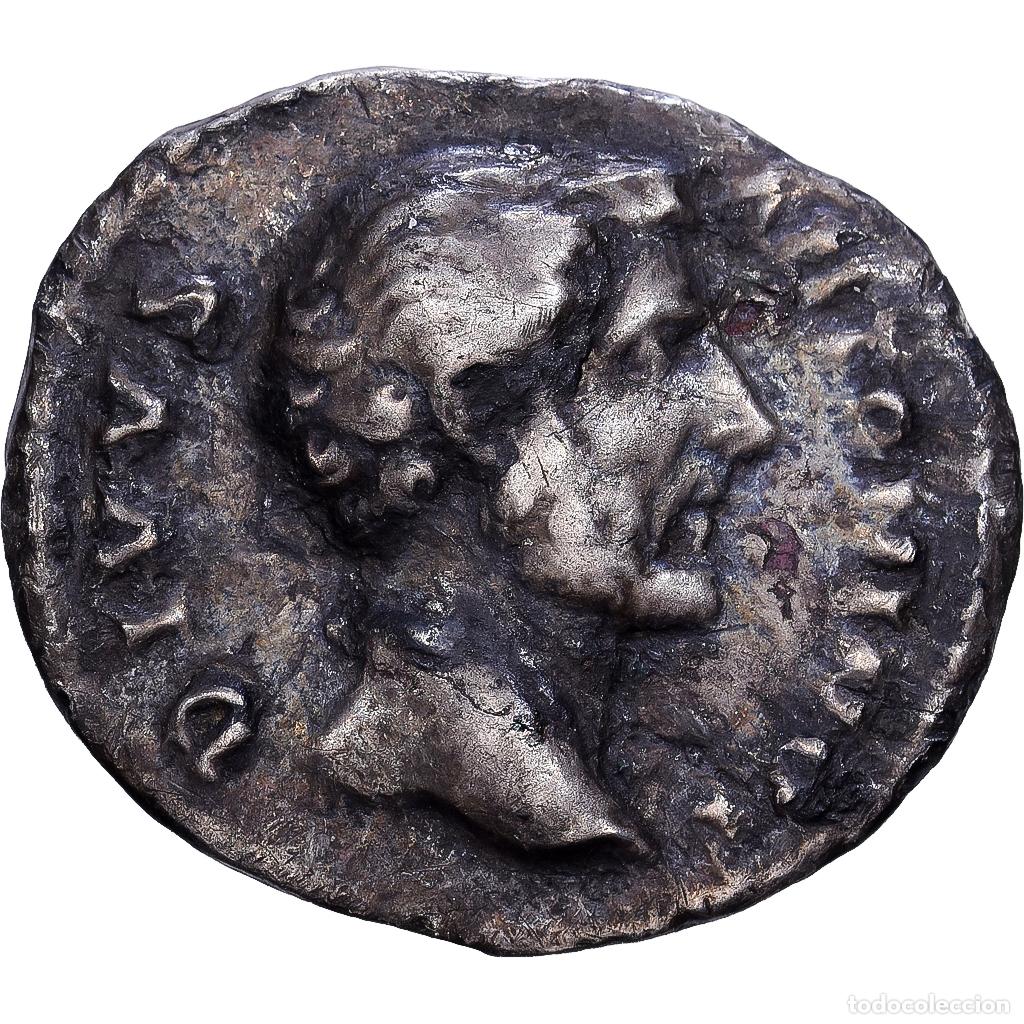 Monedas Imperio romano: [#139627] Roman Empire, Divus Antoninus Pius, Denarius, 161-176, Rome, Plata, BC+, RIC:430