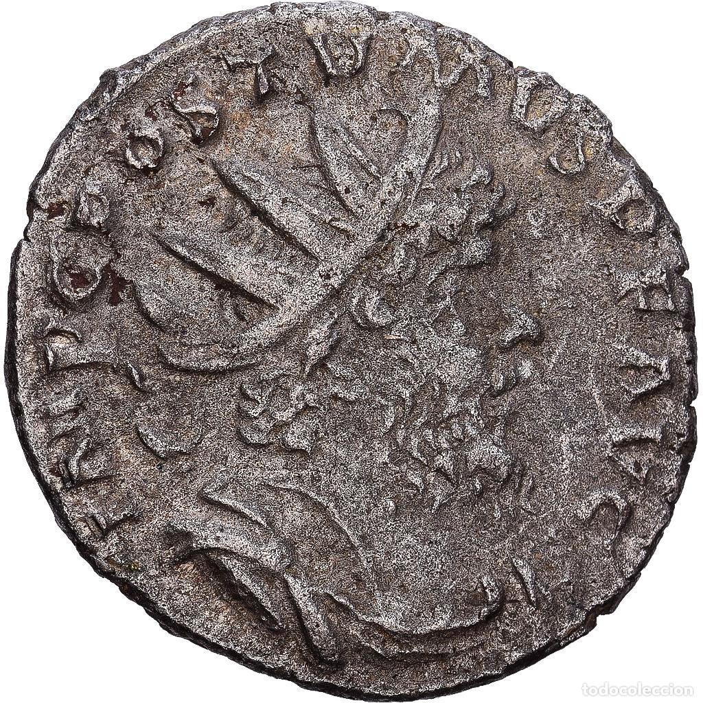 Monedas Imperio romano: [#139700] Roman Empire, Postumus, Antoninianus, 260-269, Cologne, Plata, BC+, RIC:318