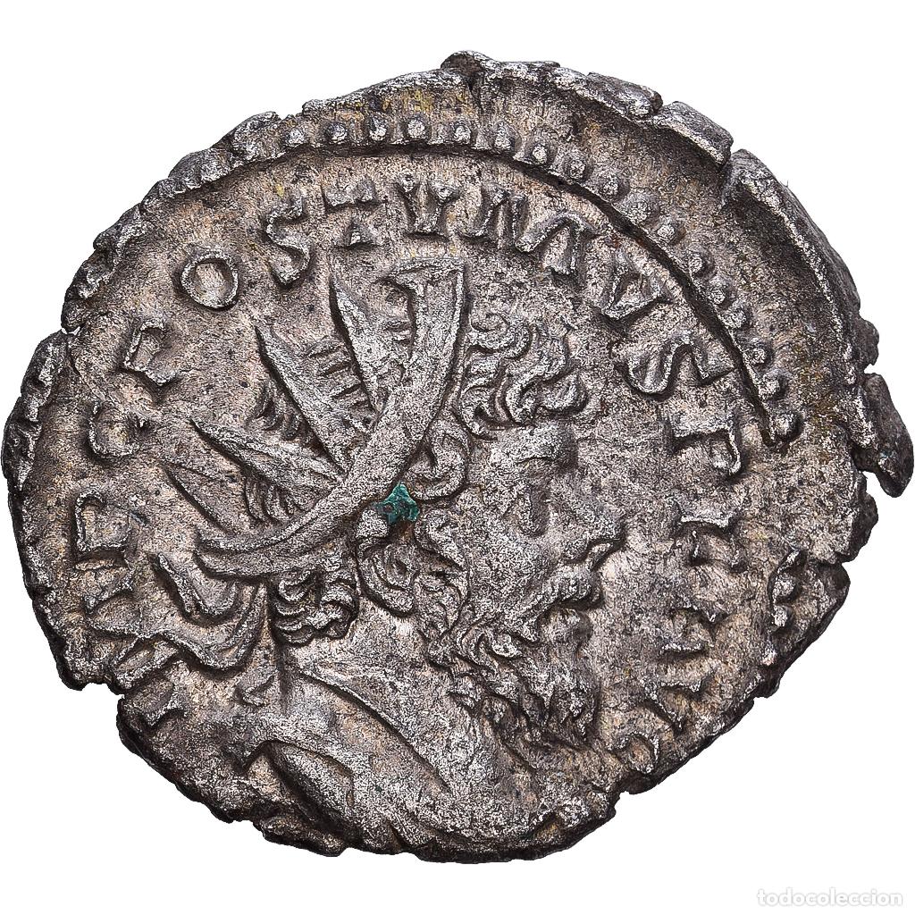 Monedas Imperio romano: [#139717] Roman Empire, Postumus, Antoninianus, 260-269, Lugdunum, Plata, MBC+, RIC:58