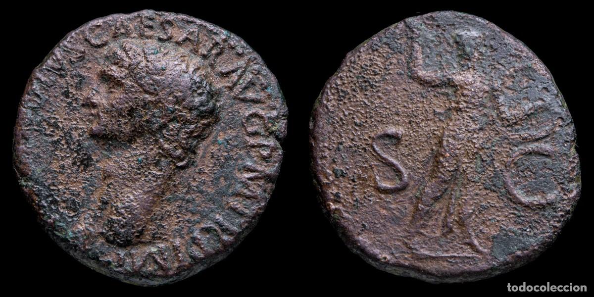 Monedas Imperio romano: Claudius As - MINERVA SC - 26 mm / 11,20 gr.