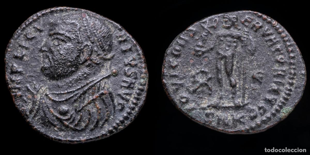Monedas Imperio romano: Licinius I Follis - IOVI CONSERVATORI AVGG, Cizycus - 19 mm / 2,55 gr.