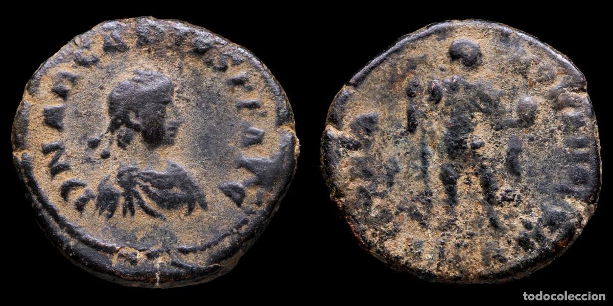 Monedas Imperio romano: Arcadius Follis - GLORIA ROMANORVM, Nicomedia - 22 mm / 4,95 gr.