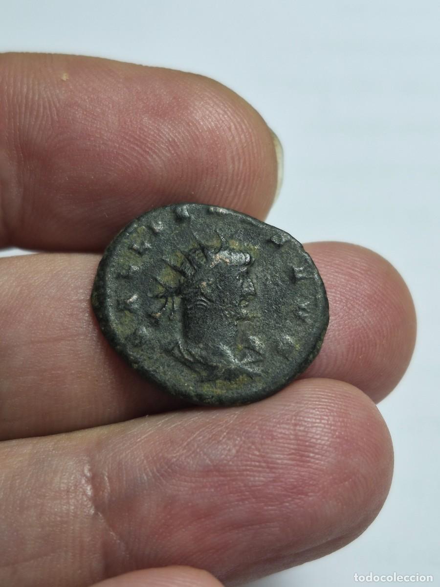 Monedas Imperio romano: NT / GALIENO ANTONINIANO REV. RESTOS DE PLATEADO 4,44 GRS (A1413)