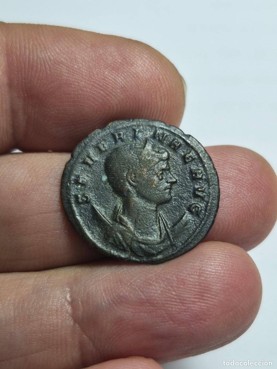 Monedas Imperio romano: NT / SEVERINA ANTONINIANO REV. CONCORDIA 3,21 GRS (A1415)