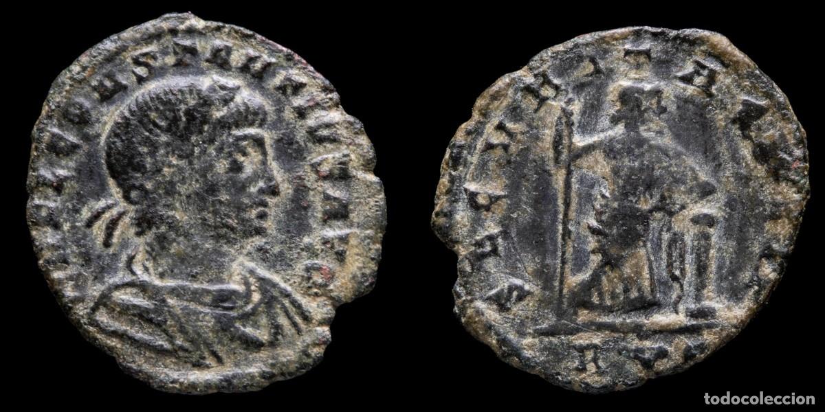 Monedas Imperio romano: Constantius II - SECVRITAS REIPVB, Rome - 16 mm / 1,32 gr.
