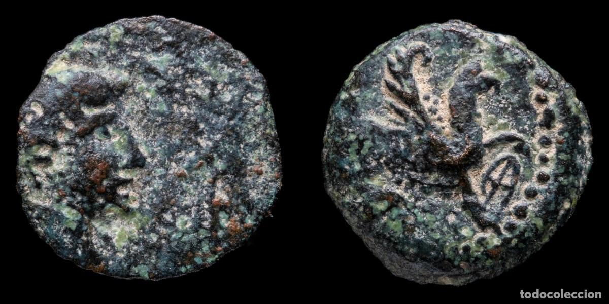 Monedas Imperio romano: Domitian Obol, Alexandria - 11 mm / 1,07 gr.