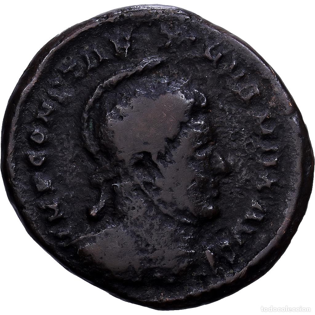 Monedas Imperio romano: [#139632] Roman Empire, Constantine I, Follis, 319, Londinium, Bronce, BC+