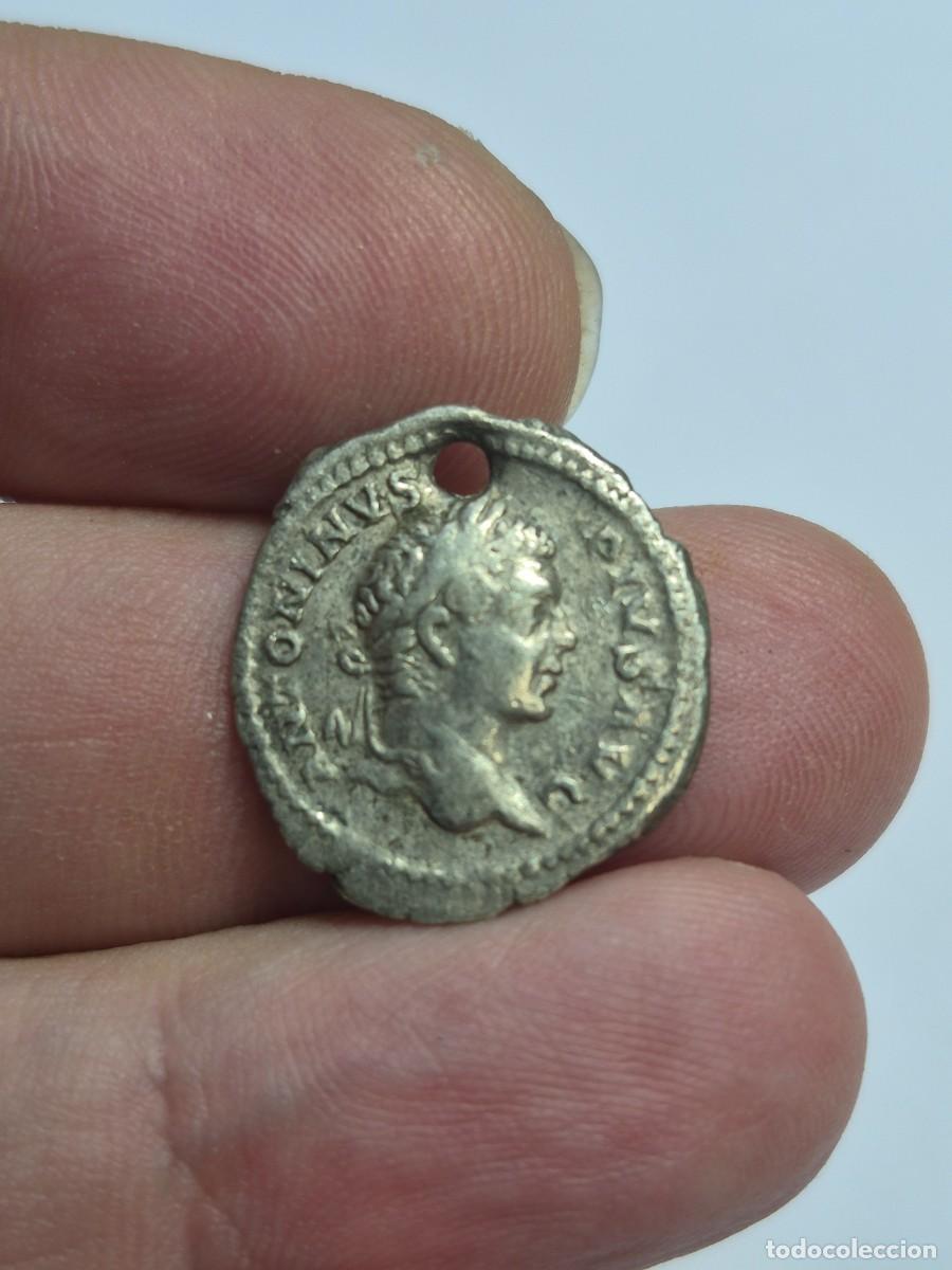 Monedas Imperio romano: NT/ DENARIO CARACALLA AGUJERO 3,01 GRS (A1424)