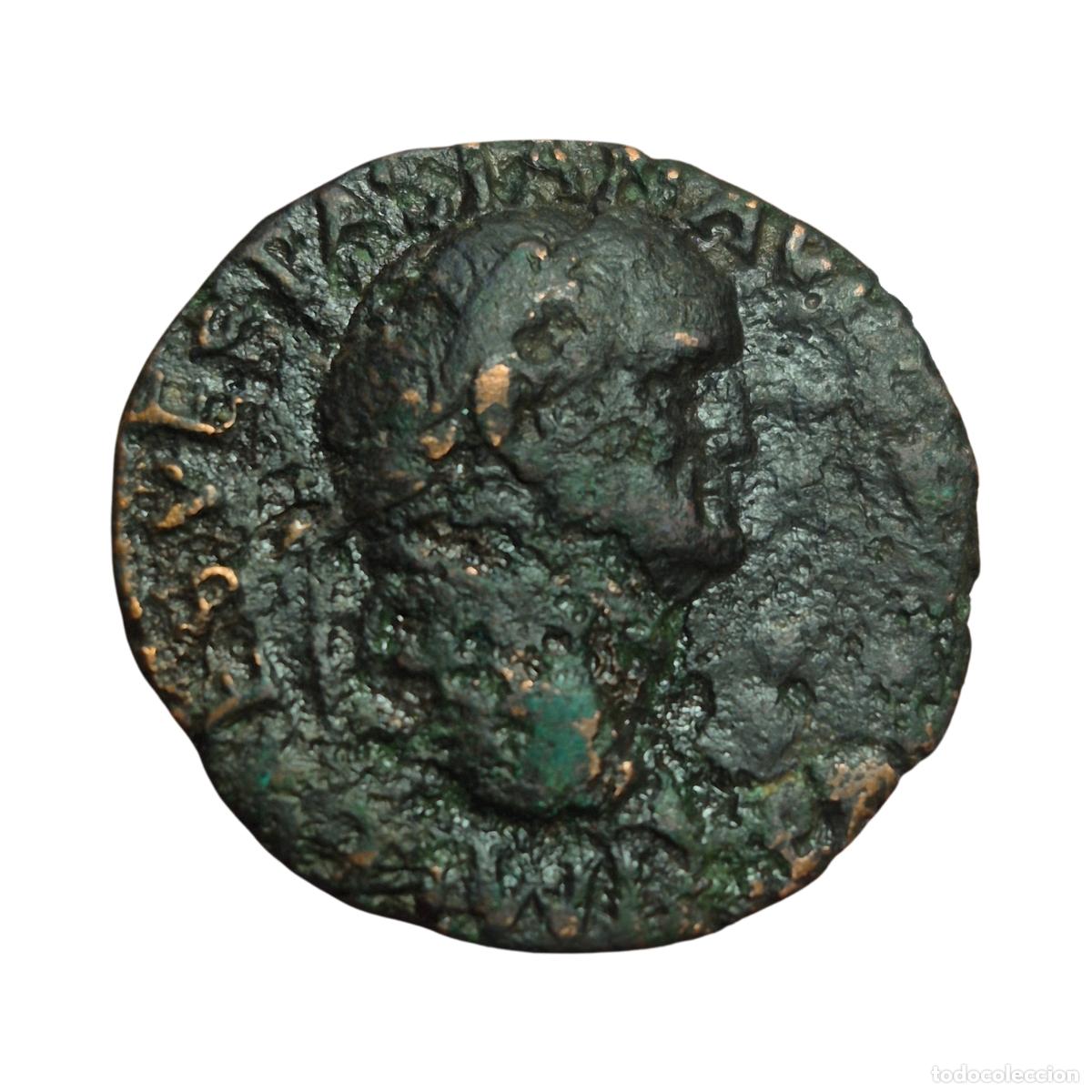 Monedas Imperio romano: NT/ AS VESPASIANO REV. VICTORIA NAVALIS (A1406)