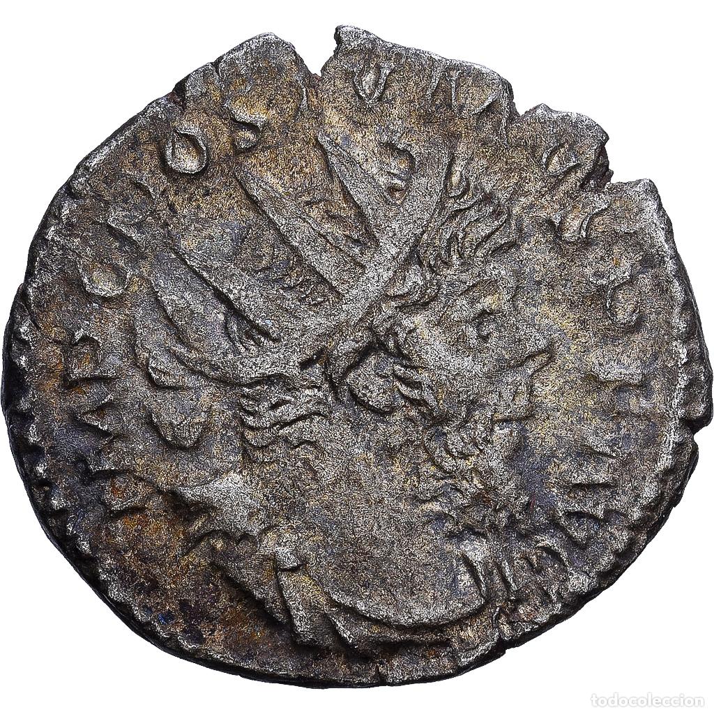 Monedas Imperio romano: [#139688] Roman Empire, Postumus, Antoninianus, 260-269, Lugdunum, Vell&oacute;n, MBC, RIC:75