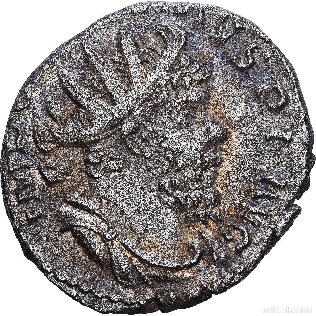 Monedas Imperio romano: [#139686] Roman Empire, Postumus, Antoninianus, 260-269, Lugdunum, Vell&oacute;n, MBC, RIC:75