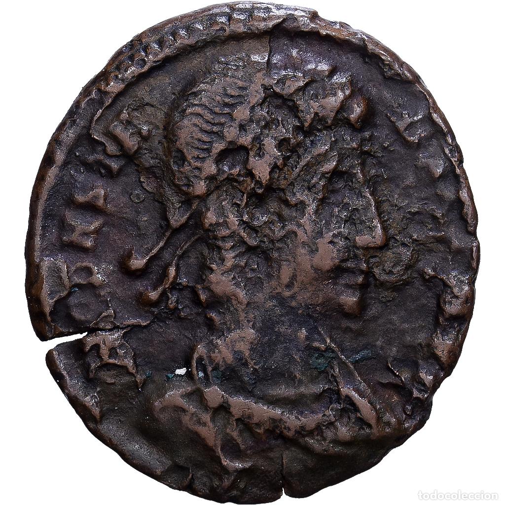 Monedas Imperio romano: [#139692] Roman Empire, Constans, Follis, 348-350, Siscia, Bronce, BC+