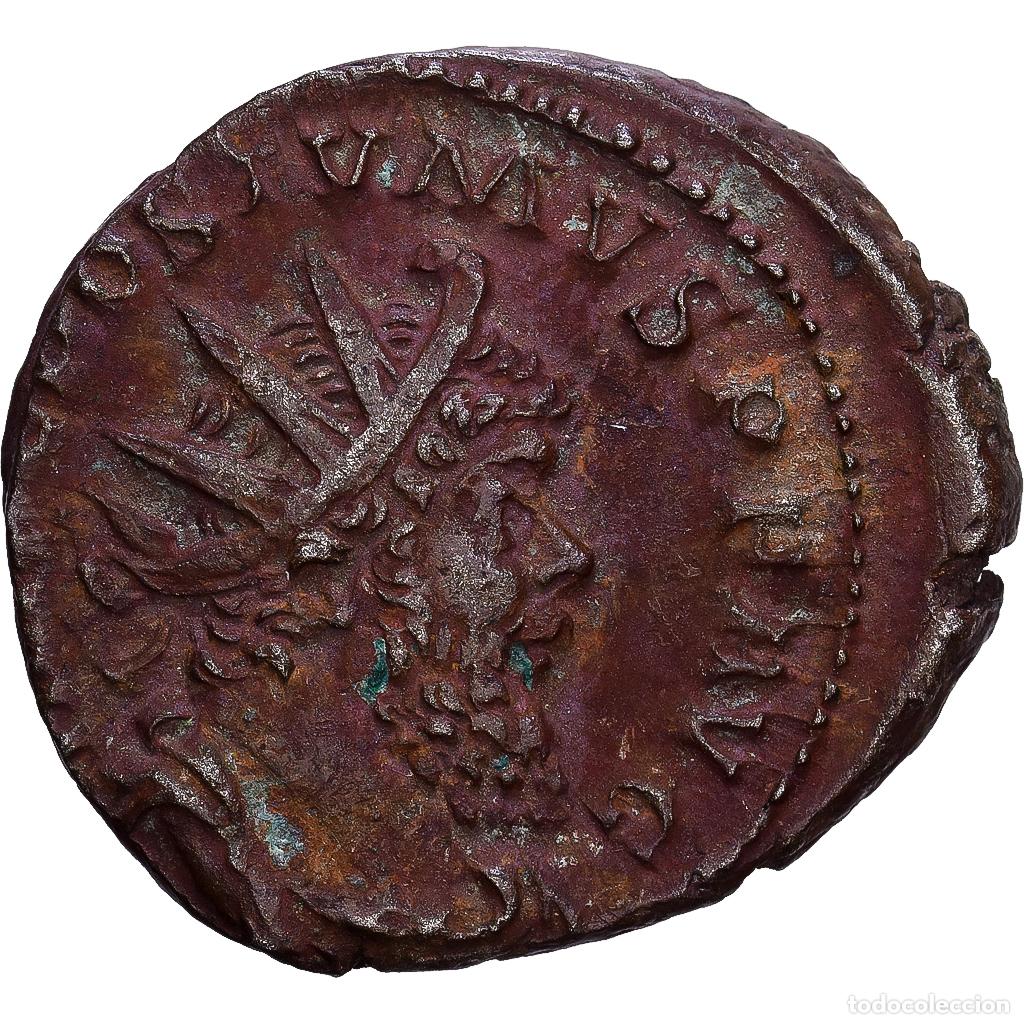 Monedas Imperio romano: [#139702] Roman Empire, Postumus, Antoninianus, 260-269, Cologne, Plata, BC+, RIC:318