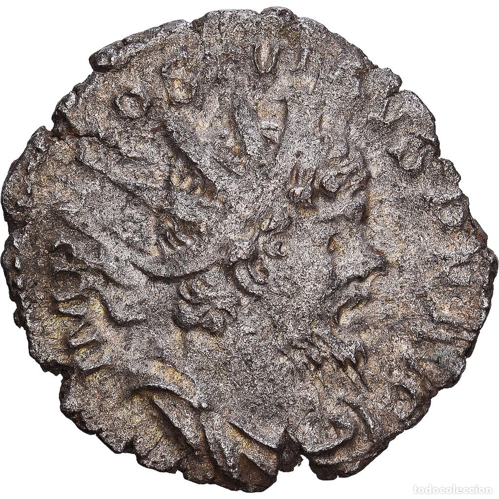 Monedas Imperio romano: [#139708] Roman Empire, Postumus, Antoninianus, 260-269, Lugdunum, Plata, BC+, RIC:80