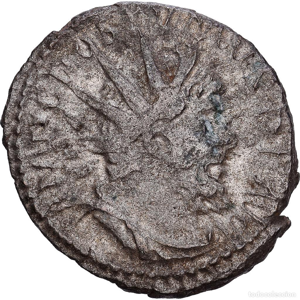 Monedas Imperio romano: [#139707] Roman Empire, Postumus, Antoninianus, 260-269, Lugdunum, Plata, BC+, RIC:80