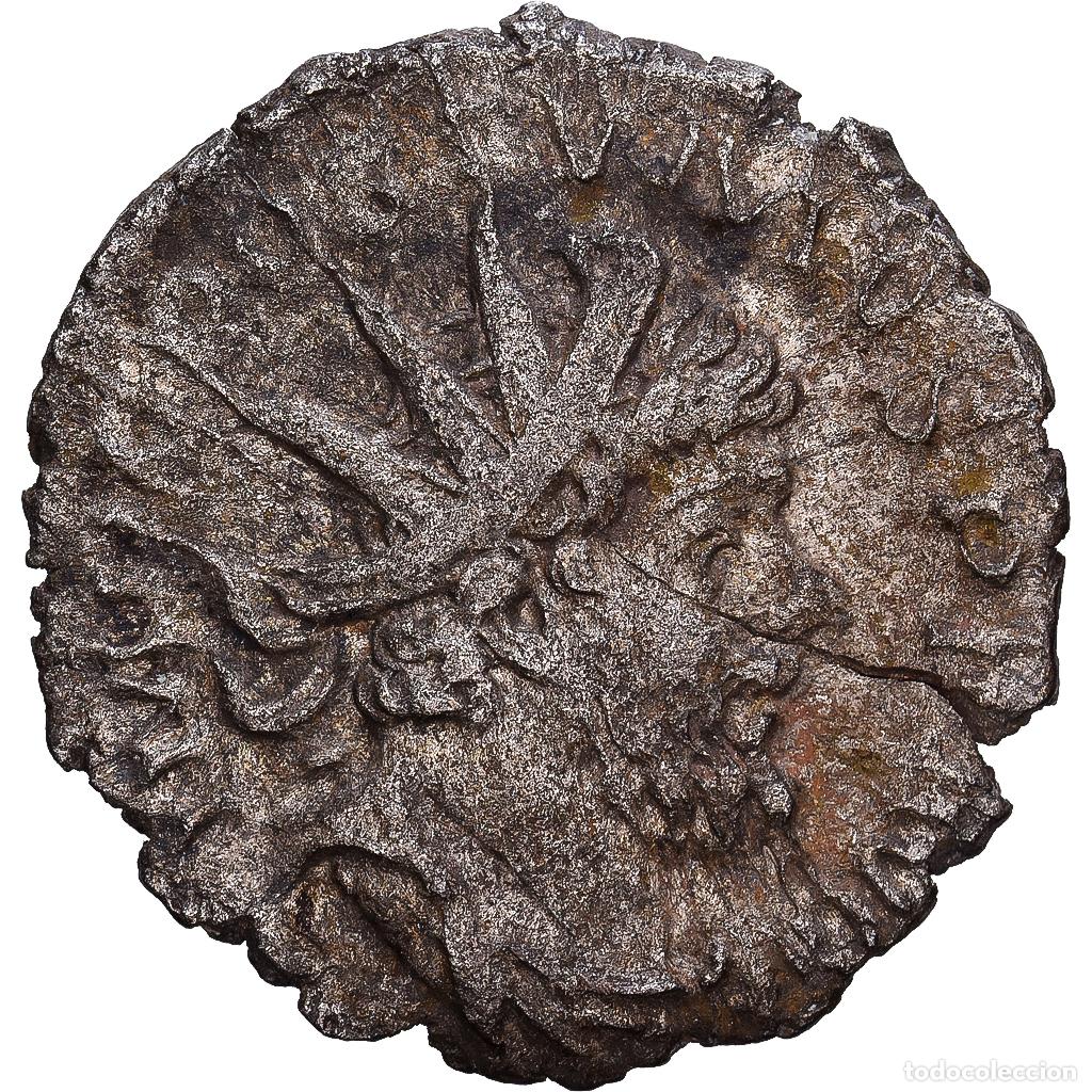 Monedas Imperio romano: [#139709] Roman Empire, Postumus, Antoninianus, 260-269, Lugdunum, Plata, BC+, RIC:80